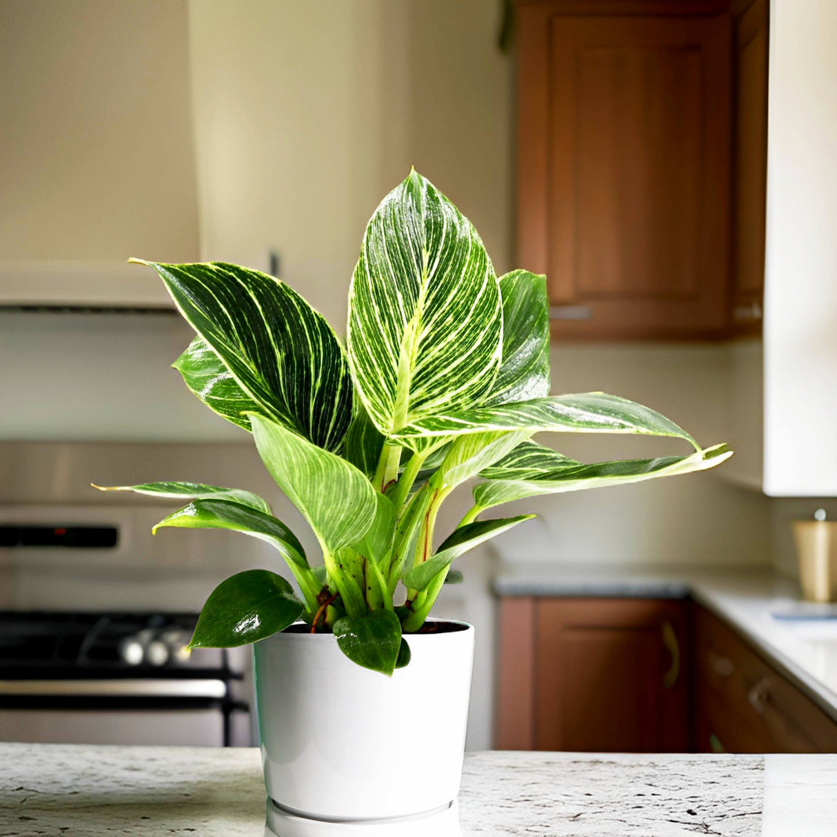 Philodendron Birkin | White wave | Birkin white wave 25-30cm