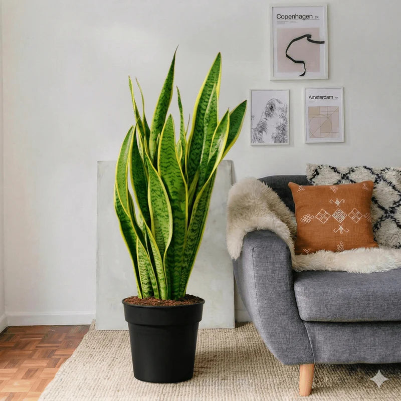 Sansevieria trifasciata 'Laurentii' or Snake Plant