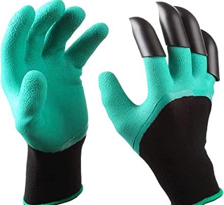Garden Gloves with Claws "Hands Protection, Garden Safety Gloves, Easy Seeding and Garden Works"