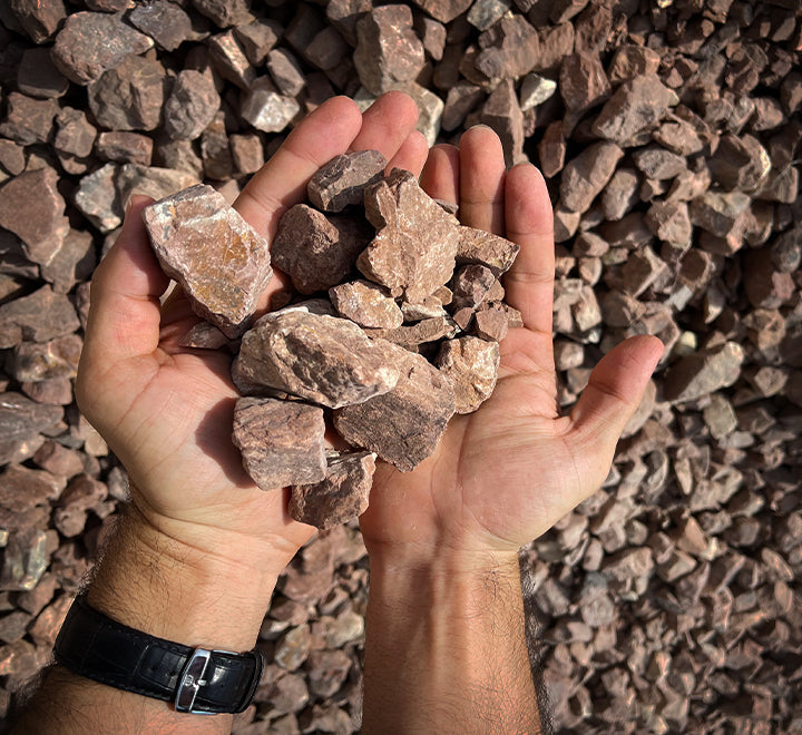 Brown Gravel 2-4cm 20KG Unique Garden Gravel