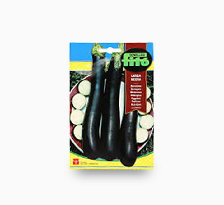 Eggplant Larga Negra 5g