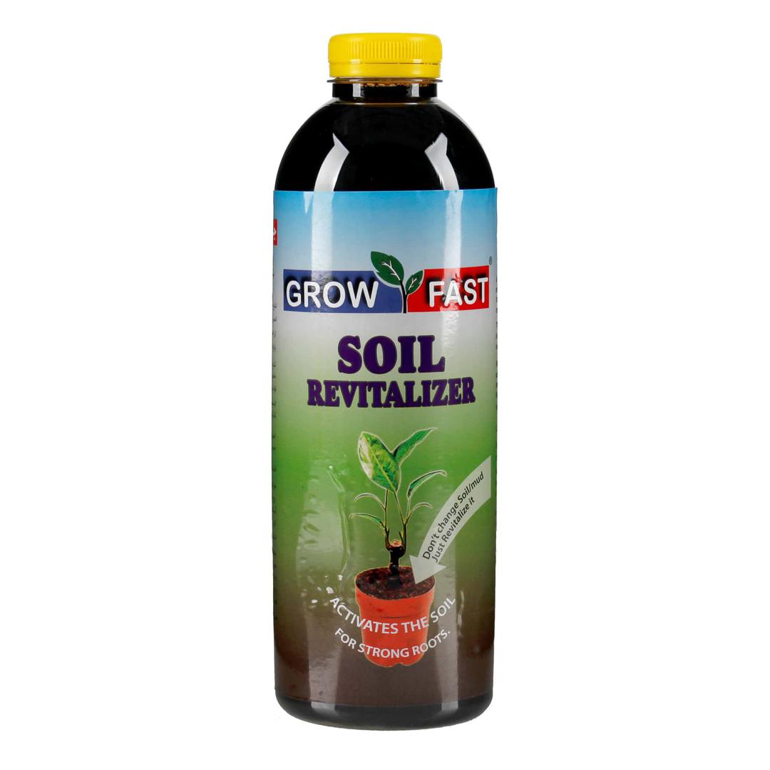 Grow Fast "Soil Revitalizer, Iron Tonic, Granular NPK" Best for Indoor and Outdoor Plants