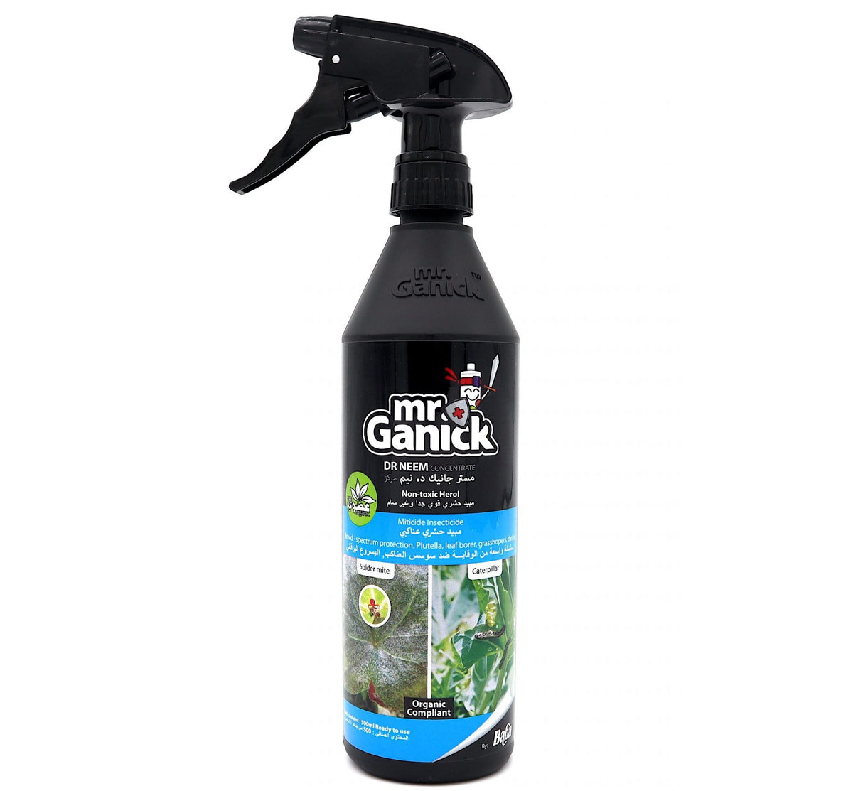 Mr. Ganick Organic "mites & caterpillar terminator" 500ml Ready to Use