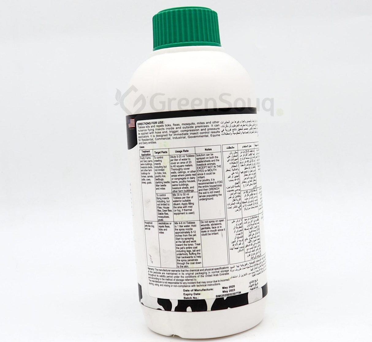 Tickless Organic "Public Health Insecticides" 1Ltr