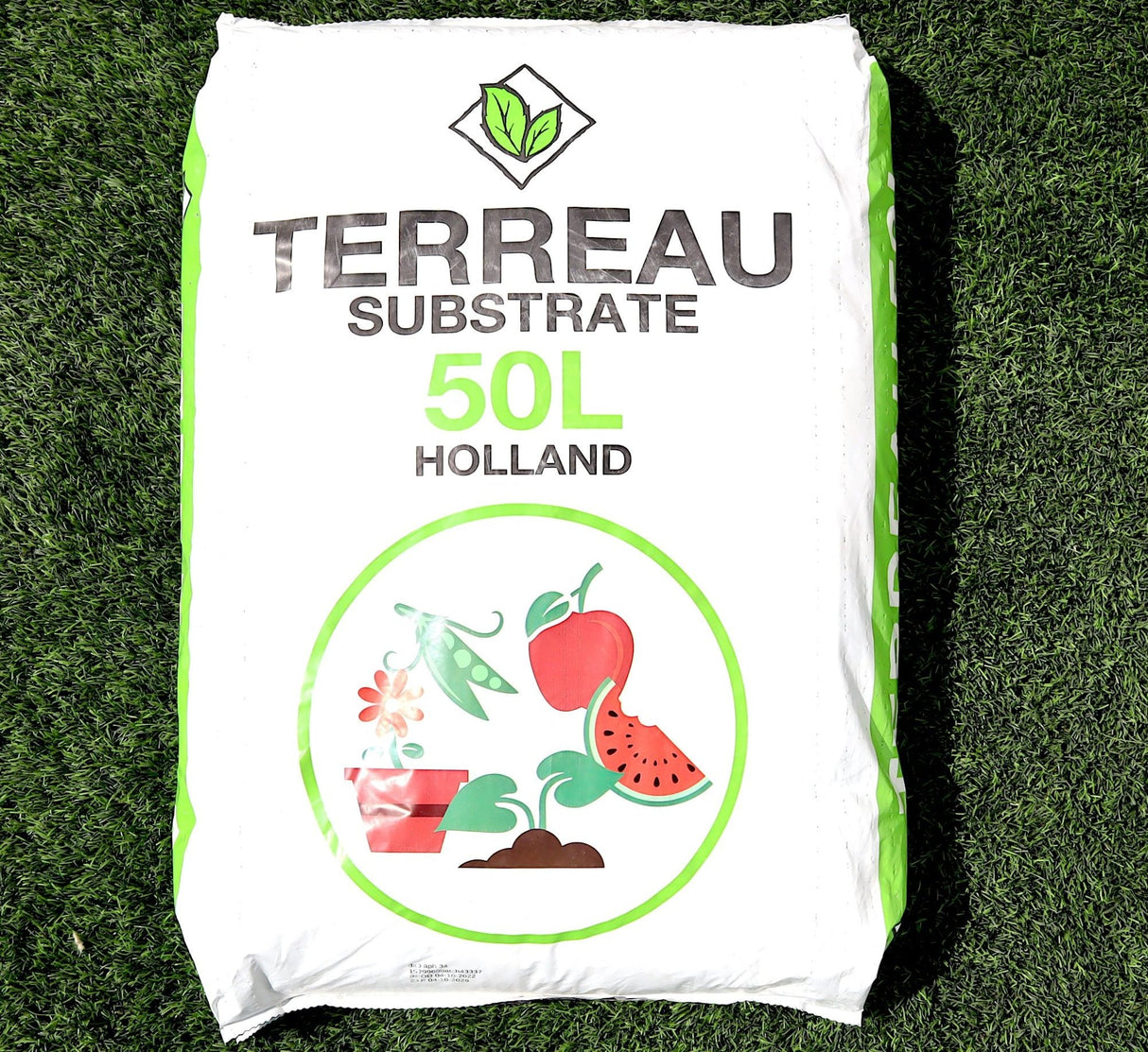 Terreau Substrate Holland Potting Soil "Premium Quality” 50L Bag