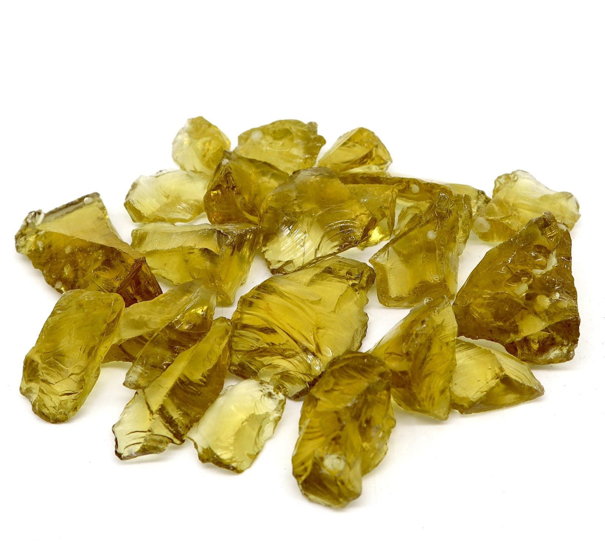 Landscape Mulch Yellow | Glass Mulch | Yellow