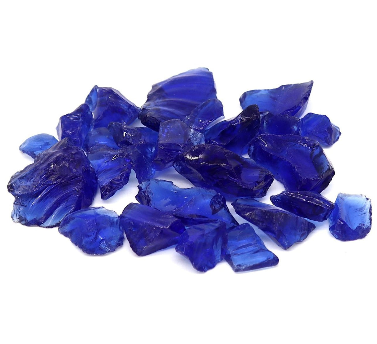 Landscape Mulch Cobalt Blue | Glass Mulch | Cobalt Blue