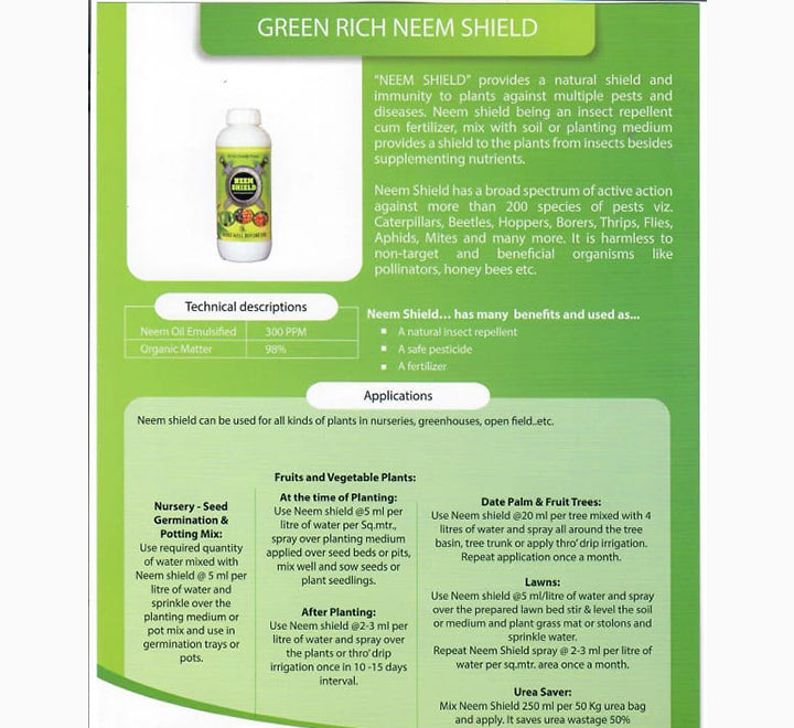 Neem Shield – Herbal Pesticide/Fertilizer