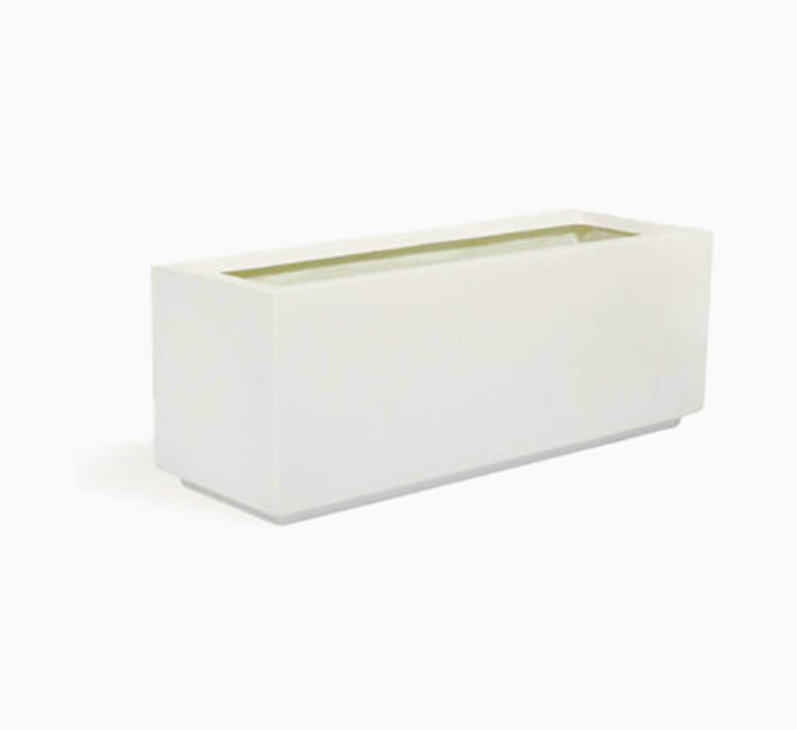 Rectangular GRP Pot 90x30x30cm Modern Durable Outdoor Planter Box