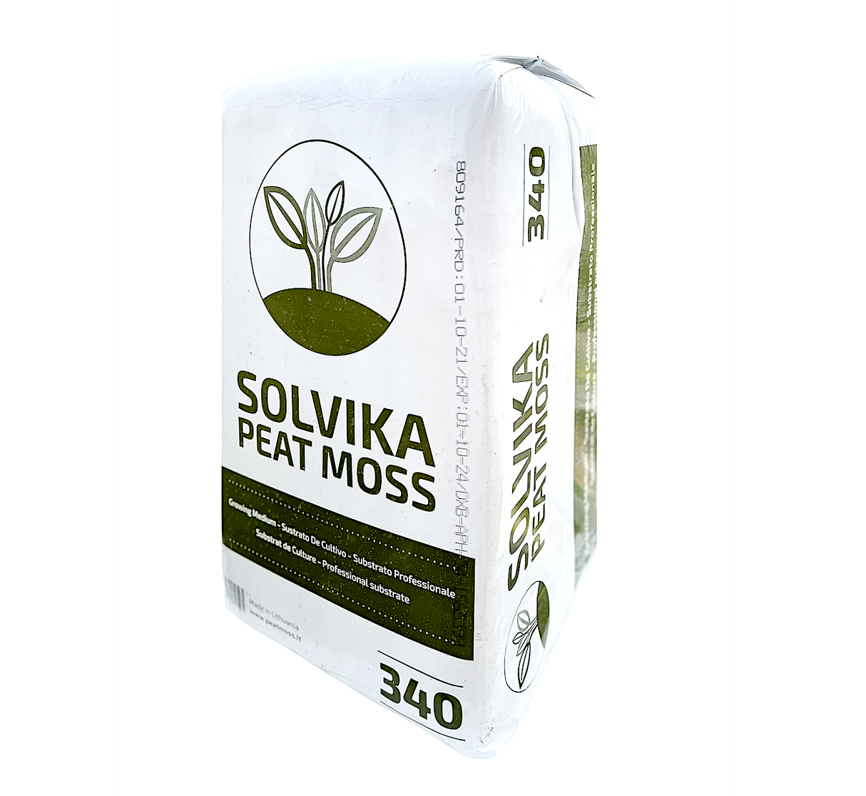 Peat Moss Solvika Made in Lithuania 340 Ltr