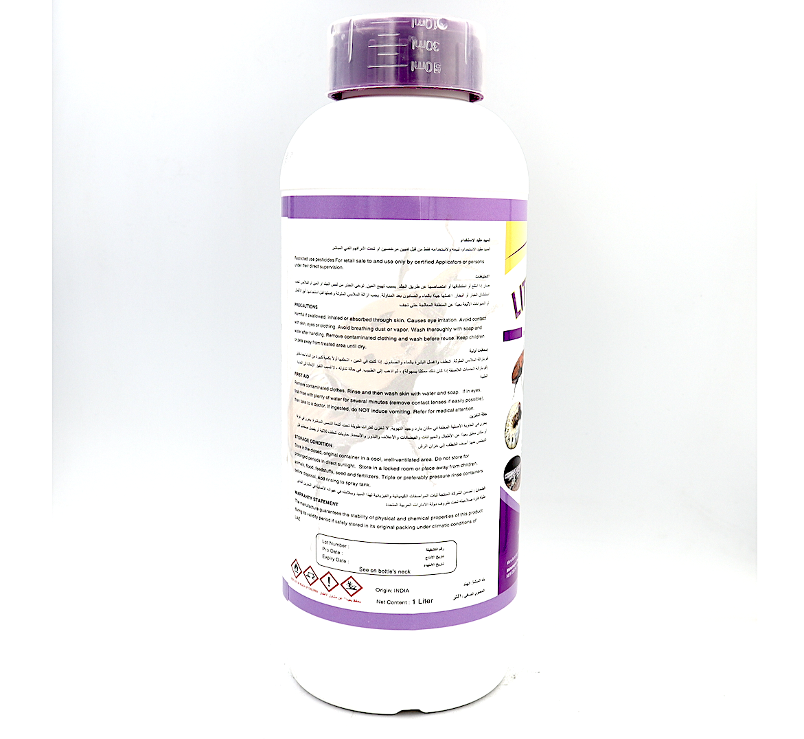 LITHCO® Agricultural Insecticide EC | Chewing & Sucking insect pests 250ml & 1Ltr