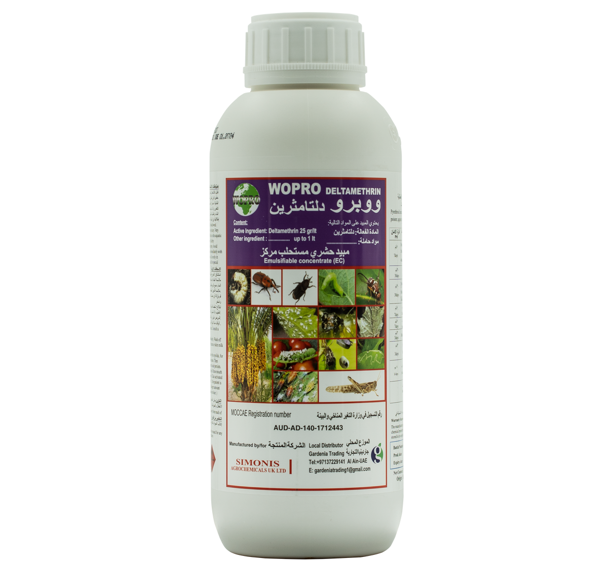 WOPRO® Deltamethrin | DEMETRINA Agriculture Pesticide 1000 ml