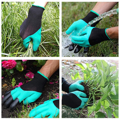 Garden Gloves with Claws "Hands Protection, Garden Safety Gloves, Easy Seeding and Garden Works"