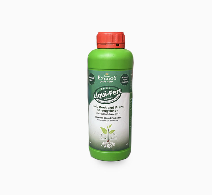 Desert Energy Liqui-Fert “Seaweed” Soil, Root and Plant Strengthning Liquid Fertilizer 1L