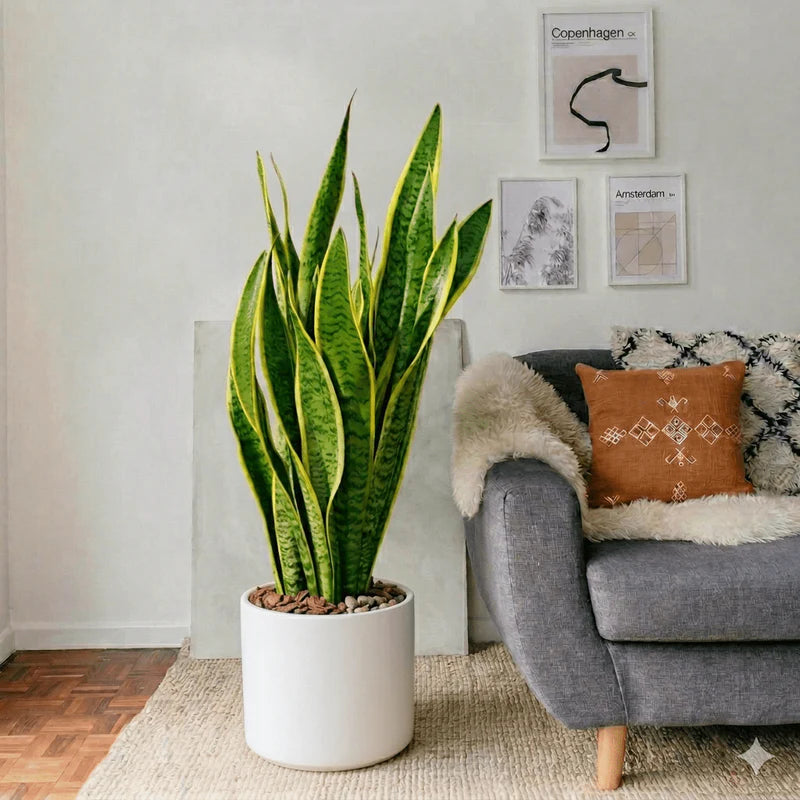 Sansevieria trifasciata 'Laurentii' or Snake Plant