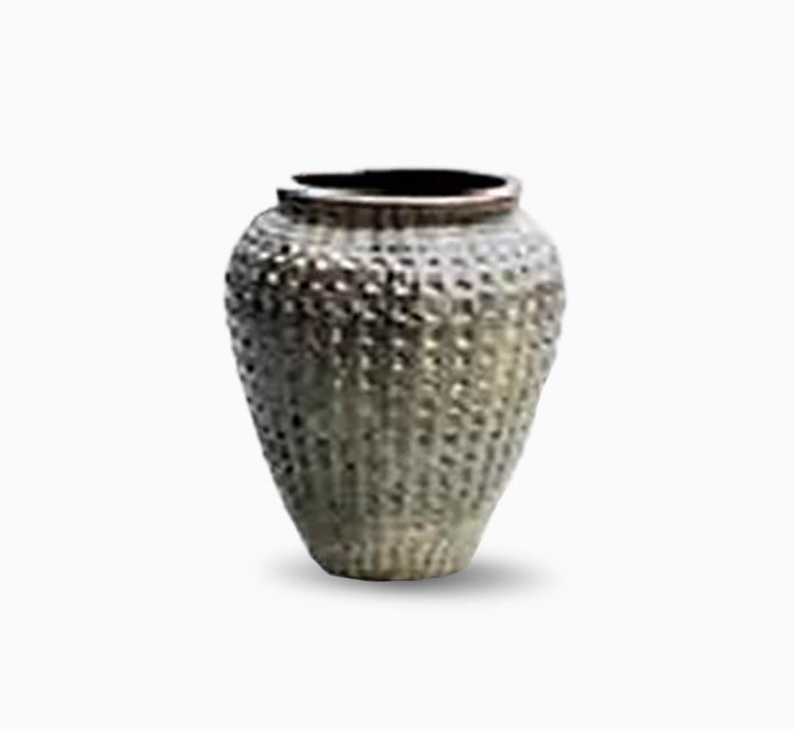 Glossy Black Diamond Jar 65CMH