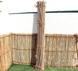 Natural Palm Rachis Privacy Fence / Outdoor Privacy Fence "Date Palm Rachis"