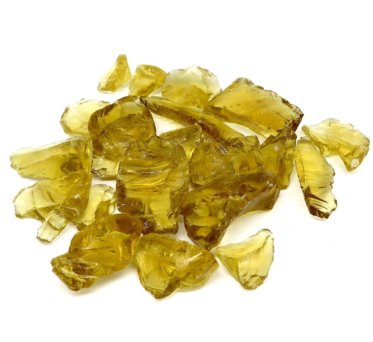Landscape Mulch Yellow | Glass Mulch | Yellow