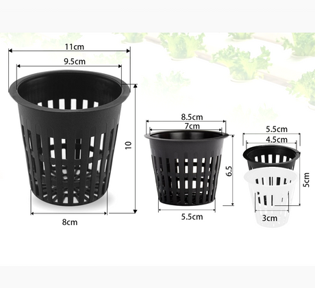 Mesh Net Pot "Hydroponics Plant Pot" (2", 3"&amp; 4")