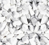 White Marble Gravel 1-2cm 20kg Bag Garden Marble Gravel, Best Garden Ground Cover